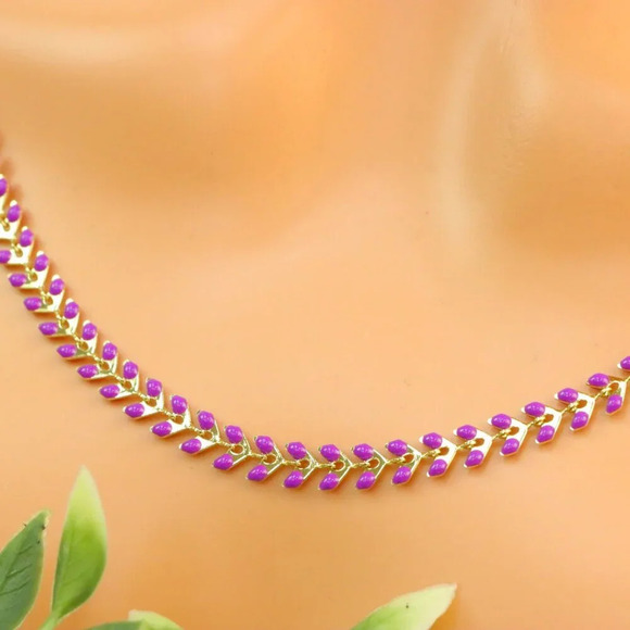 "New Beautiful Design Necklace Chain for Women/Girls, Gift, N641 - Picture 2 of 10